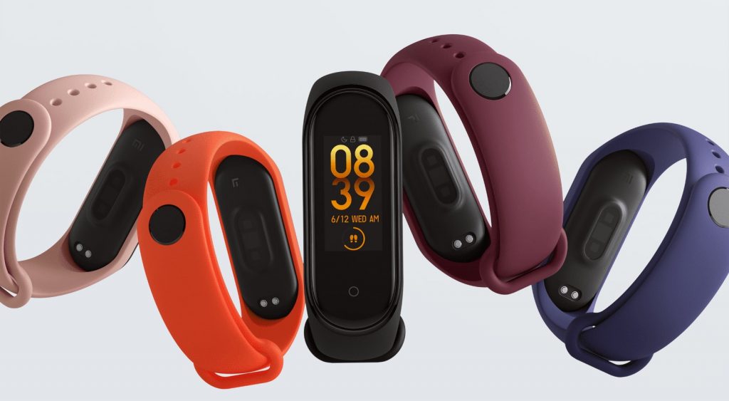 Xiaomi Mi band 4 kleuren